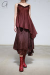 Marc Le Bihan 2500 Skirt French Handmade MLB-2500-AUBERGINE